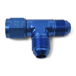 Russell - Russell 614404 Specialty 4AN Tee Female An On Run Fitting w/Blue Finish - Image 1