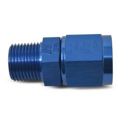 Russell - Russell 614214 4AN Female To 1/4" Male NPT Fitting w/Blue Finish - Image 2