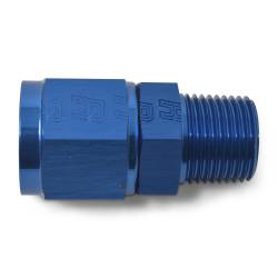 Russell - Russell 614226 6AN Female To 3/8" Male NPT Fitting w/Blue Finish - Image 1