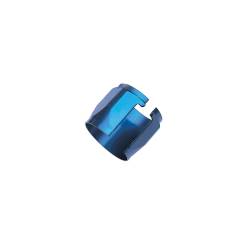 Russell - Russell 623260 6AN Tube Seal Hose Ends for 5/16" Fuel Hose w/Blue Finish - Image 3