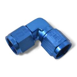 Russell - Russell 614506 6AN To 6AN Flare Female 90-DEG Low Profile Fitting w/Blue Finish - Image 2
