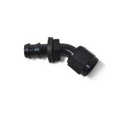 Russell - Russell 624073 Twist-Lok Hose End 45-DEG End Black -04AN - Image 2