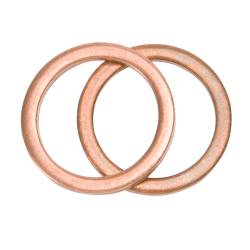 Russell - Russell 640990 5/8"-18 Male Fitting Copper Crush Washers for Carter/CV Fuel Pump - Image 1