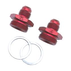 Russell - Russell 640220 6AN Holley Dual Feed 750 To Dominator 1350 Carb 7/8"-20 Fittings - Image 1