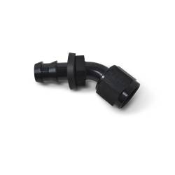 Russell - Russell 624093 Twist-Lok Hose End 45-DEG End Black -08AN - Image 2