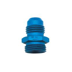 Russell - Russell 640240 6AN Edelbrock Thunder/Performer Carb 5/8"-20 Adapter Blue - Image 1