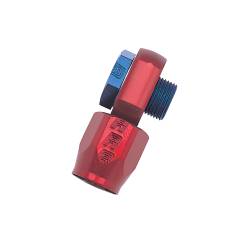 Russell - Russell 640270 6AN Edelbrock Thunder/Performer Carb 5/8"-20 Banjo Adapt Red/Blue - Image 1