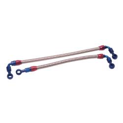 Russell - Russell 641110 SS Braided Fuel Hose w/6AN ProFlex Hose for 96-00 Civic Dx Lx Ex - Image 1