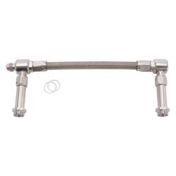 Russell - Russell 641141 8AN ProFlex Carb Inlet Kit Holey 4500 Carbs w/Endura Finish - Image 1