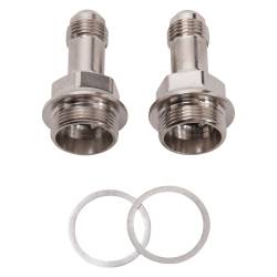 Russell - Russell 640361 7/8" -20 x 6AN Male Flare Ext. Carb Fitting Holley Dual Feed 2" - Image 1