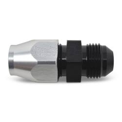 Russell - Russell 639233 Aluminum Fuel Line Straight Adapter Black/Silver Anodized -8 AN - Image 2