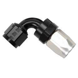 Russell - Russell 613193 Full Flow Swivel Hose End 90-DEG End Black/Clear -12AN - Image 1