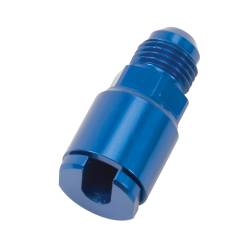 Russell - Russell 641300 6AN Malex1/4' SAE Quick-Disc Female Threaded Cap Fitting Blue - Image 1