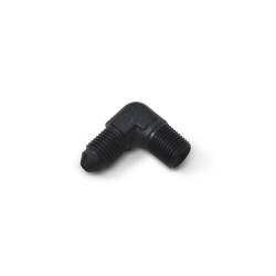 Russell - Russell 642793 3AN x 1/8" NPT Pipe Male 90DEG Brake Adapter Fitting w/Blk Finish - Image 2