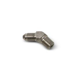 Russell - Russell 642931 3ANx1/8" NPT Pipe Male 45-DEG Brake Adapter Fitting Endura - Image 1