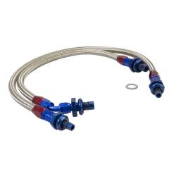 Russell - Russell 651104 SS Braided Fuel Hose w/6AN ProFlex Hose for 87-93 Mustang 5.0L - Image 1
