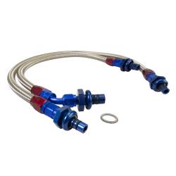 Russell - Russell 651104 SS Braided Fuel Hose w/6AN ProFlex Hose for 87-93 Mustang 5.0L - Image 2