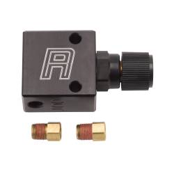 Russell - Russell 654000 Aluminum Residual Valve w/3/8"-24 Inverted Flare Hard Line Adapt - Image 1