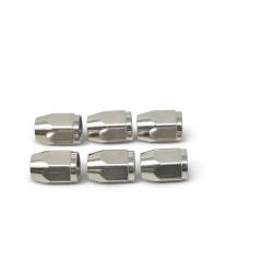 Russell - Russell 642941 3AN Tube Nut w/Integrated Tube Sleeve 6Pc - Image 1