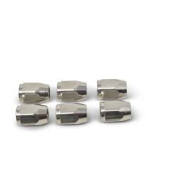 Russell - Russell 642941 3AN Tube Nut w/Integrated Tube Sleeve 6Pc - Image 2