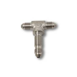 Russell - Russell 643301 Brake Adapter Fitting SAE Bulkhead Tee -03AN Endura - Image 1