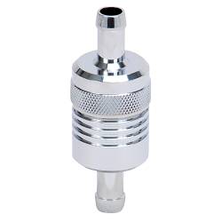 Russell - Russell 645120 3/8" Billet Aluminum Street Fuel Filter w/Chrome Finish - Image 2