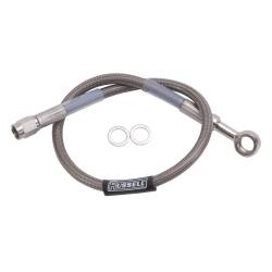 Russell - Russell 657012 10mm Banjo 3/8" To Straight 3AN Universal Endura Brake Hose 9" - Image 1