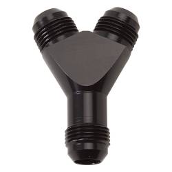 Russell - Russell 650430 6AN Male Flare To Flare "Y" Fitting w/Black Finish - Image 1