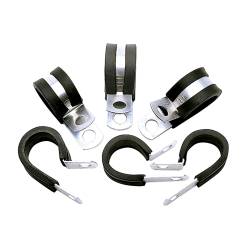 Russell - Russell 650990 Cushion Clamp Holds Hose -8AN Quantity 6 - Image 1