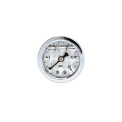 Russell - Russell 650390 0-15 PSI Fuel Pressure Gauge Machine Face Liquid Filled - Image 1