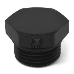 Russell - Russell 660283 Adapter Fitting Straight Thread Plug Black -08AN - Image 2