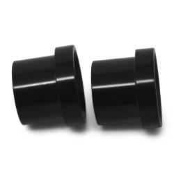 Russell - Russell 660665 8AN To 1/2" Tube Sleeve Adapter Fitting w/Black Finish Pair - Image 1
