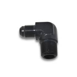 Russell - Russell 660843 Pro Classic Flare To Pipe 90-DEG Black -06AN 3/8" NPT - Image 1