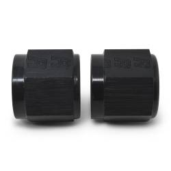 Russell - Russell 660585 8AN To 1/2" Tube Nut Adapter Fitting w/Black Finish Pair - Image 1
