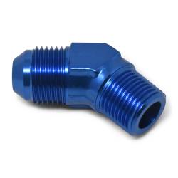 Russell - Russell 660940 4AN 45-DEG Flare To 1/8" Pipe Adapter Fitting w/Blue Finish - Image 1