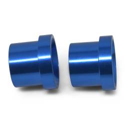 Russell - Russell 660650 6AN To 3/8" Tube Sleeve Adapter Fitting w/Blue Finish Pair - Image 1