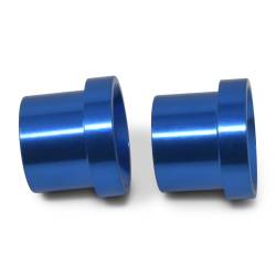 Russell - Russell 660640 4AN To 1/4" Tube Sleeve Adapter Fitting w/Blue Finish 6Pc - Image 1