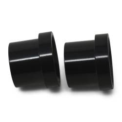Russell - Russell 660655 6AN To 3/8" Tube Sleeve Adapter Fitting w/Black Finish Pair - Image 1