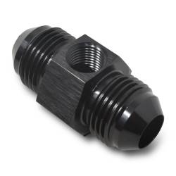Russell - Russell 670013 8AN To 8AN Straight Male Union 1/8" NPT Side Pressure Port Black - Image 2