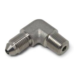 Russell - Russell 660792 3AN Stainless 90 Degree Flare To 1/8" Pipe Adapter - Image 2