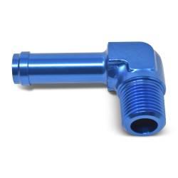 Russell - Russell 663110 6AN 90-DEG To 1/4" Pipe To 1/8" Tube Blue Finish - Image 1