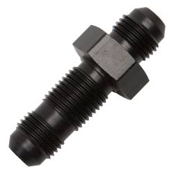 Russell - Russell 661193 Adapter Fitting Straight Flare Bulkhead Black/Clear -08AN - Image 1