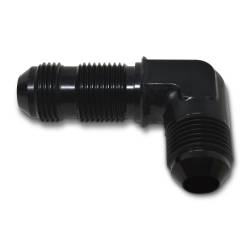 Russell - Russell 661253 Adapter Fitting 90-DEG Flare Bulkhead Black -06AN - Image 1
