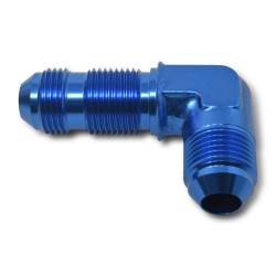 Russell - Russell 661250 Adapter Fitting 90-DEG Flare Bulkhead Anodized -06AN - Image 1
