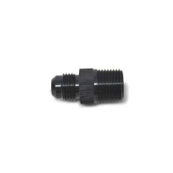 Russell - Russell 660493 Pro Classic Flare To Pipe Straight Black -08AN .5" NPT - Image 1