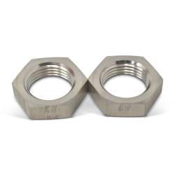 Russell - Russell 661891 6AN To 9/16"-18 Thread Bulkhead Nut Adapter Fitting Endura - Image 1