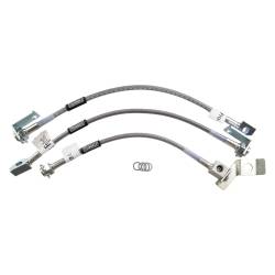 Russell - Russell 693080 Front Disc Street Legal Brake Line Assembly for 71-73 Mustang - Image 1