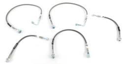 Russell - Russell 672450 F/R Braided SS Street Legal Brake Line Assembly for 00-06 GM 1500 - Image 1
