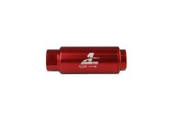 Aeromotive Fuel System - Aeromotive 12316 SS Series Fuel Filter 100 Micron 3/8" NPT Red - Image 1