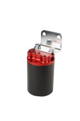 Aeromotive Fuel System - Aeromotive 12319 Canister Style Fuel Filter 100 Micron Red/Black - Image 3